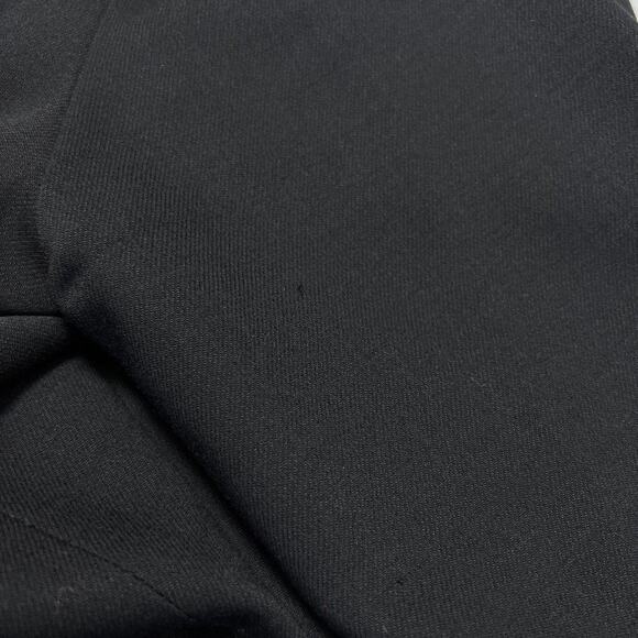 Eileen Fisher Open Front Wool Blazer Jacket SIZE M Black Italian Fabric - Picture 8 of 13